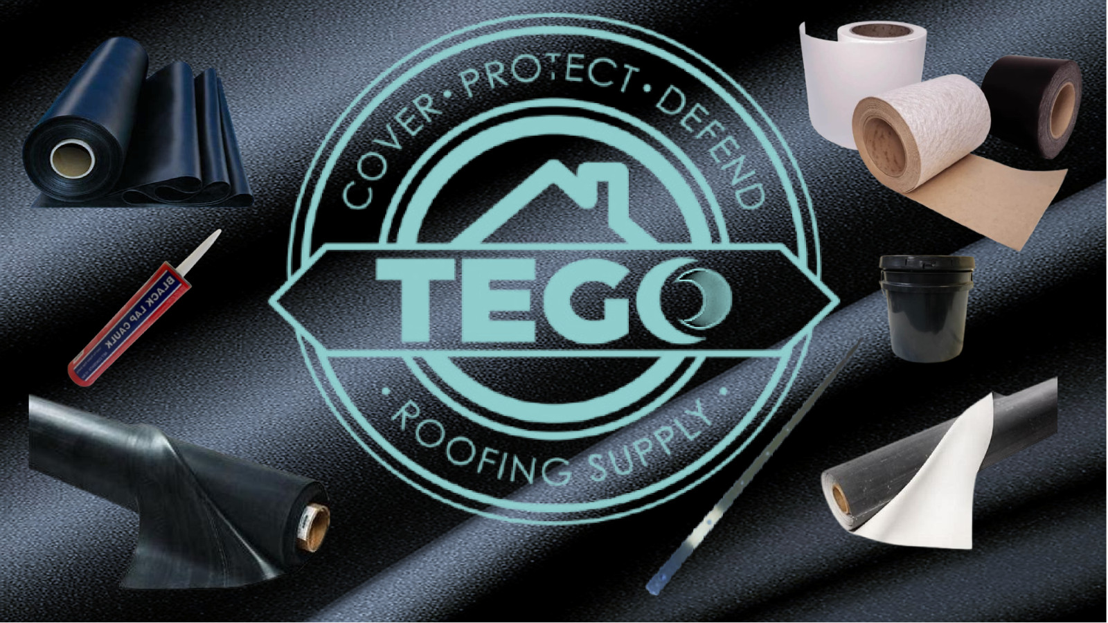 EPDM Rubber Roof Roofing Kit COMPLETE – 750 sq.ft.