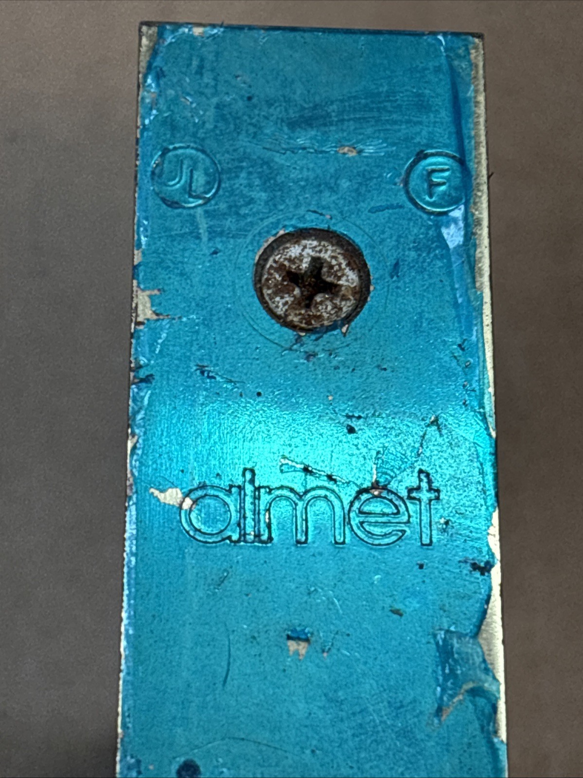Aimet Mortise Lock Case No. 95046 MD RH With Brass Faceplate