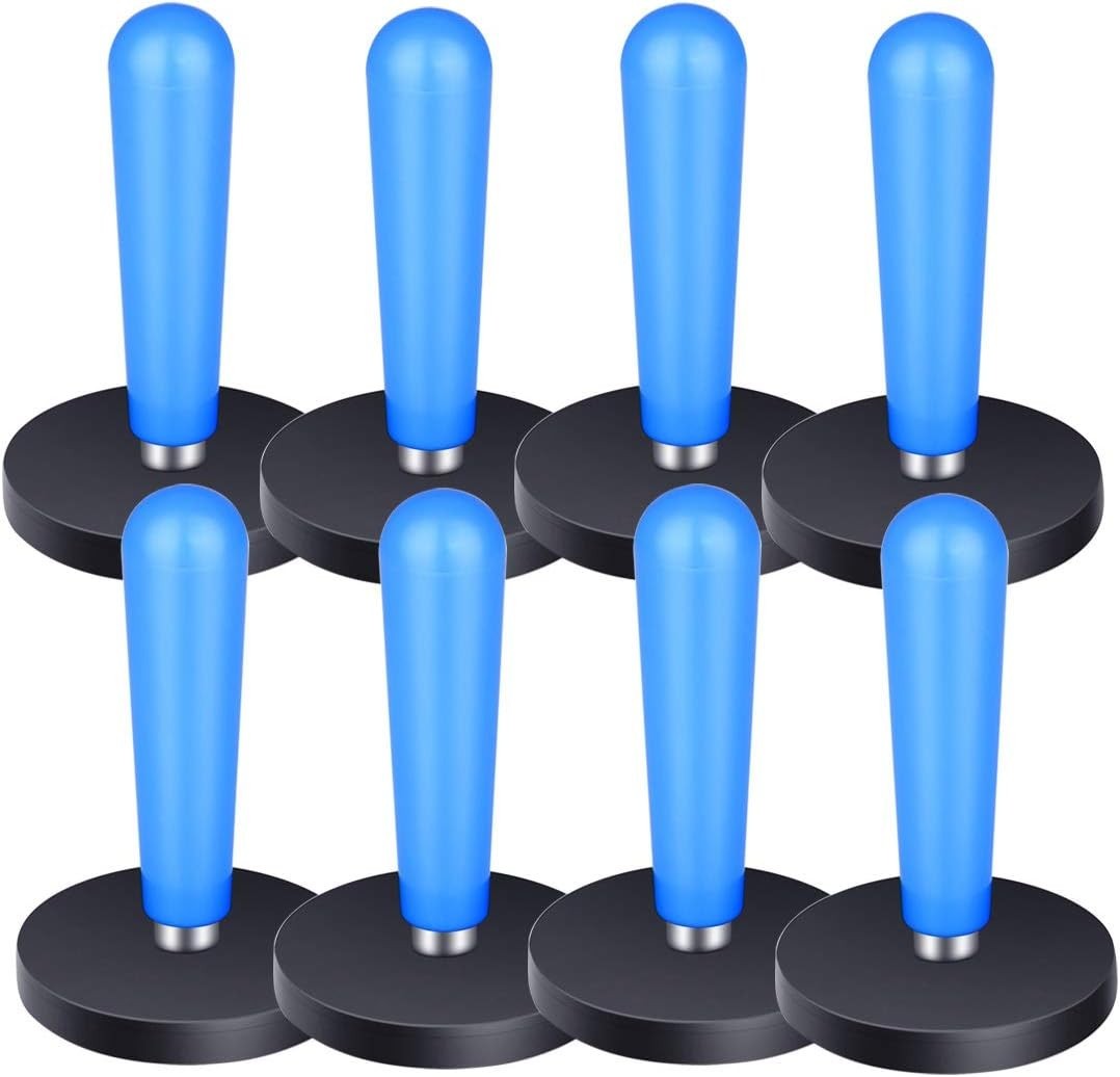 8PCS Car Vinyl Wrap Gripper Magnet Holder Tints Tool, Wrapping Blue-8pcs