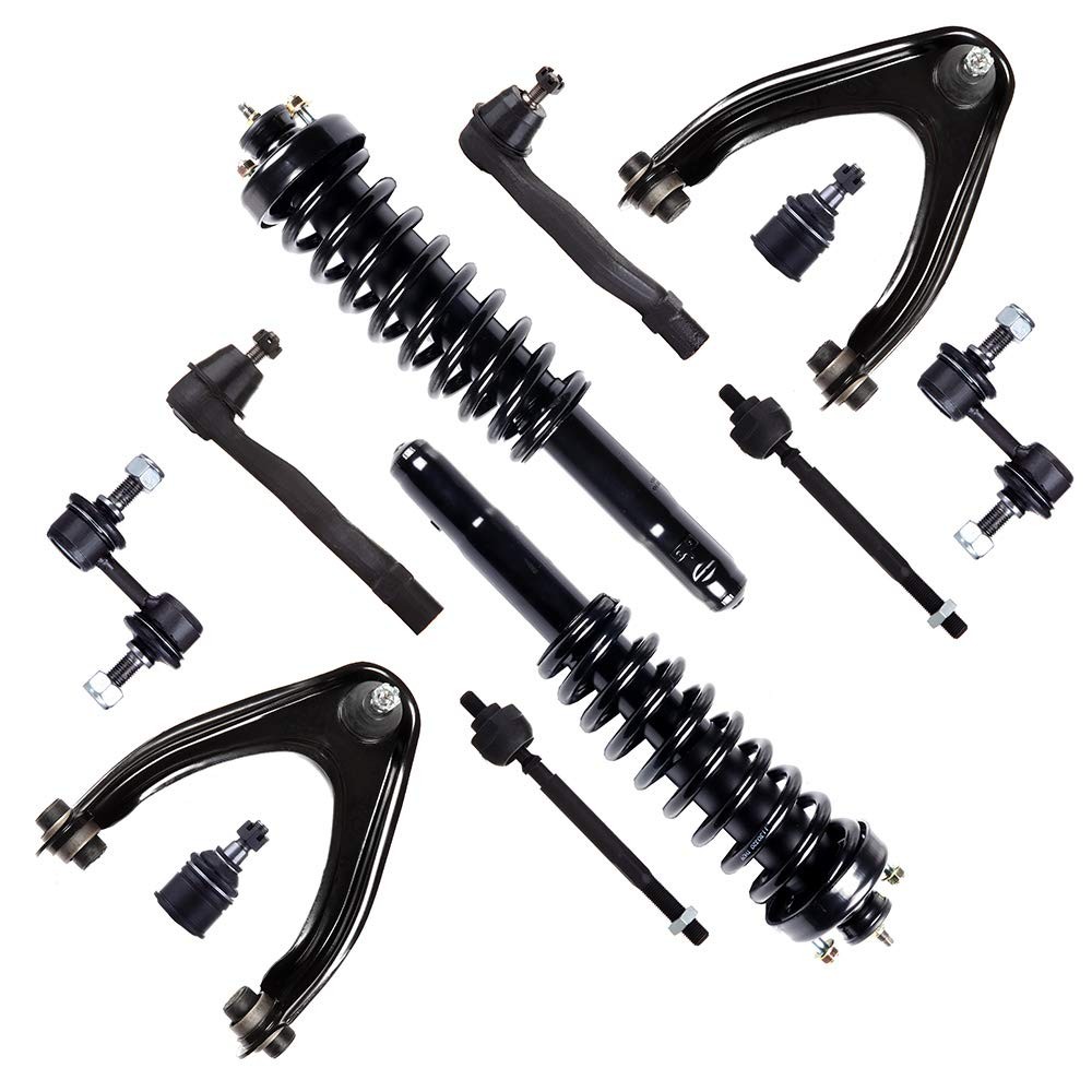 Complete Suspension Kit 97-01 for Honda CR-V Strut Control Arm Tie Rod End
