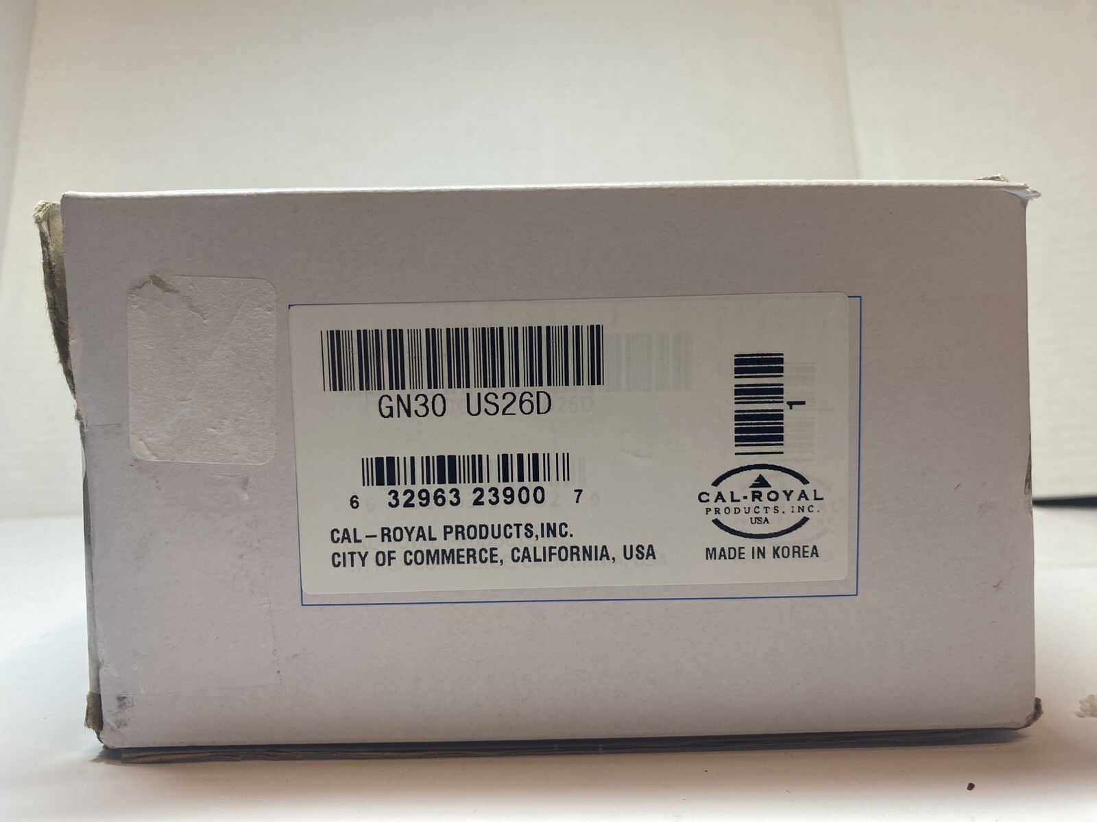 Cal-Royal Cylindrical Grade 1 Leverset Clutch GN-30 Finish US 26D NOS