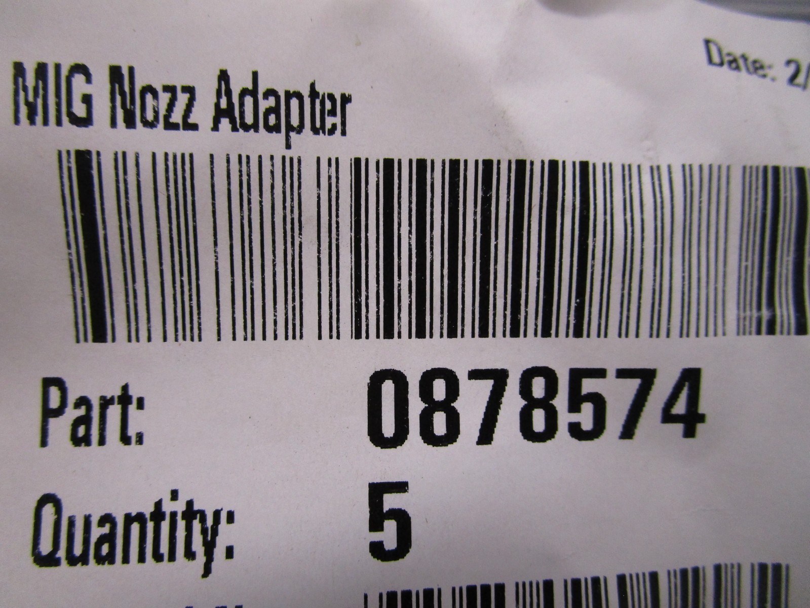 169-729 Diffuser Retainer Adapter for Miller Style 169-728 Diffuser QTY 5