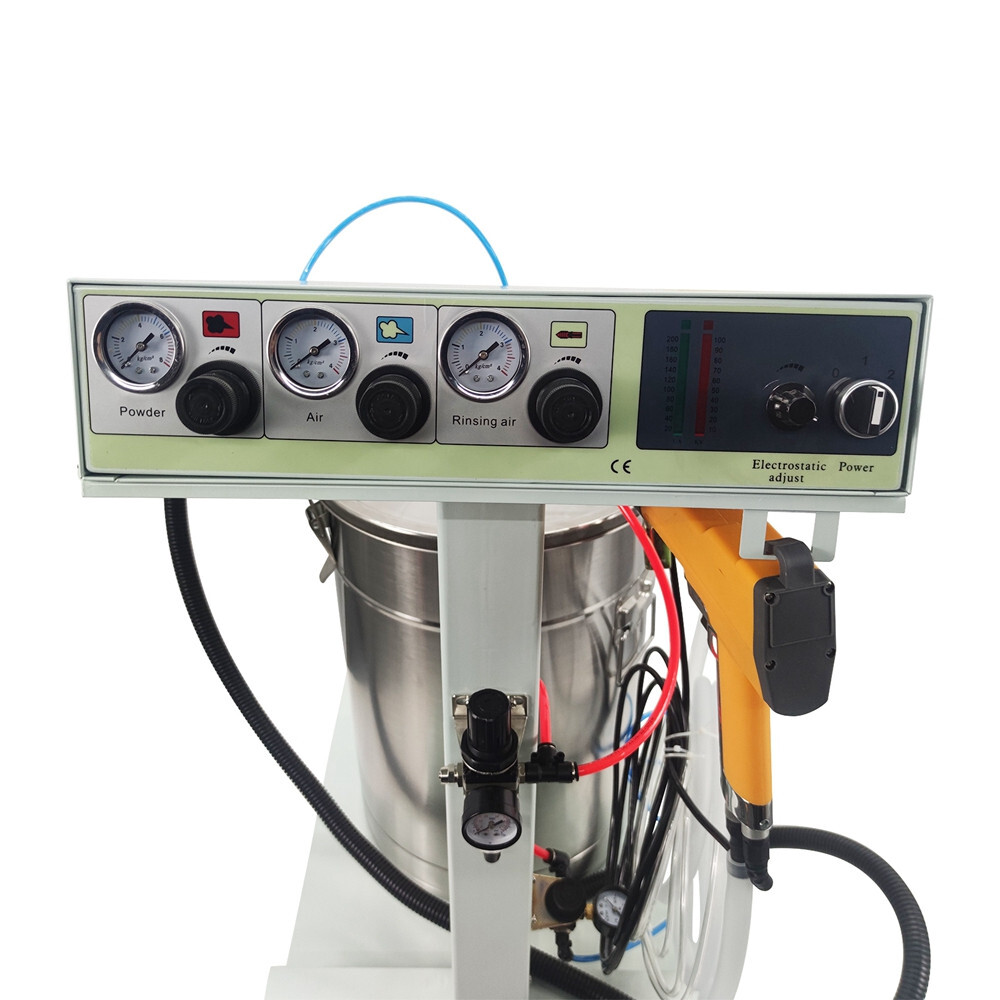 Electrostatic Coating Machine 110V Flush Coater Industrial Paints Spray