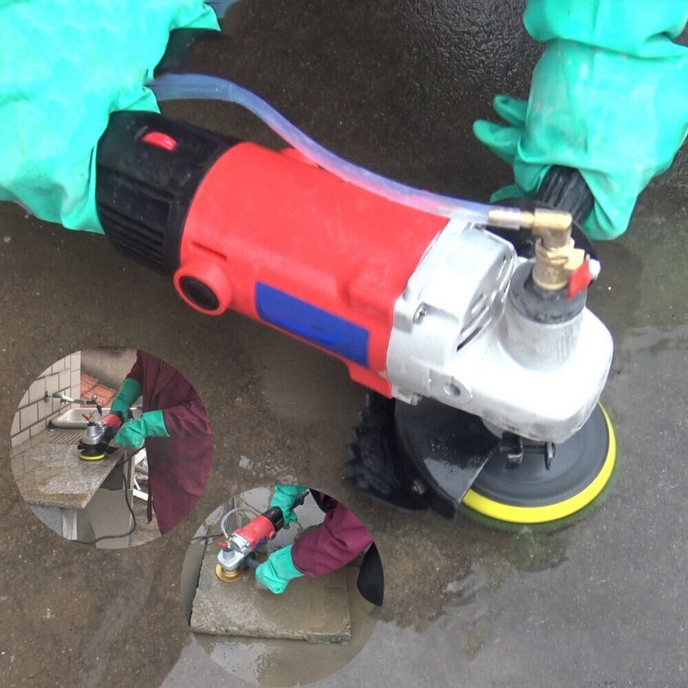 4″ Variable Speed Electric Wet Stone Polisher for Granite Marble Concrete