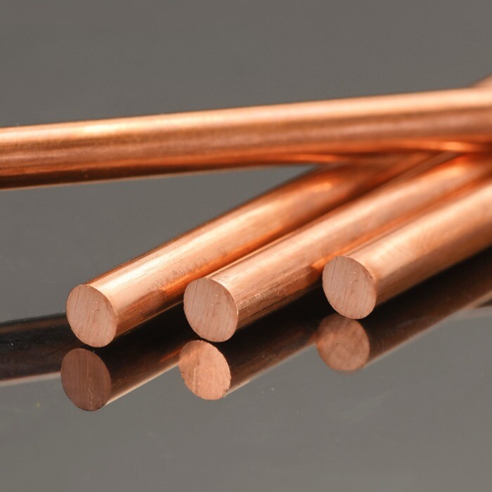 T2 Copper Rod rod Solid fine column Φ0.8mm-10mm *500mm Electrode stick 1pc