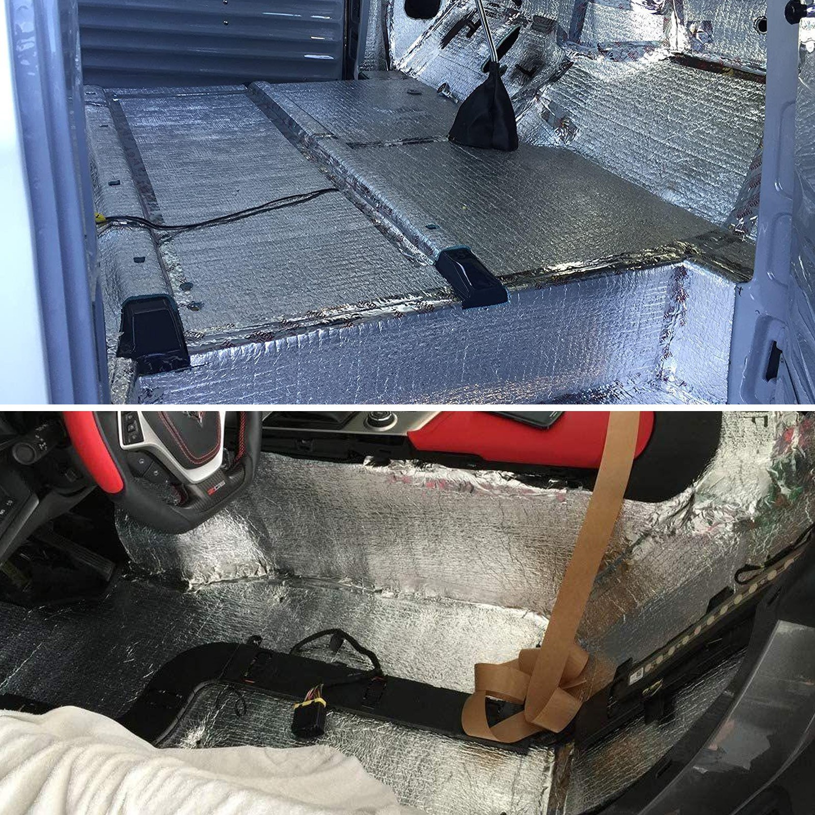 Self-adhesive Fireproof Sound Deadener Heat Insulation Mat For Car Hood Engine