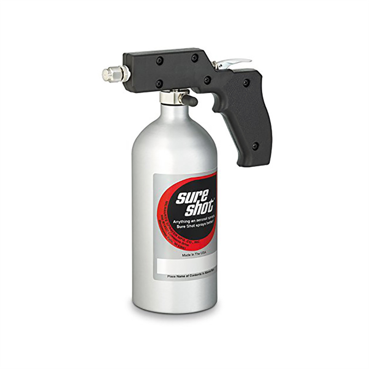 Milwaukee Sprayer M2400 – Anodized Aluminum Sprayer with Adjustable Nozzle, Bla
