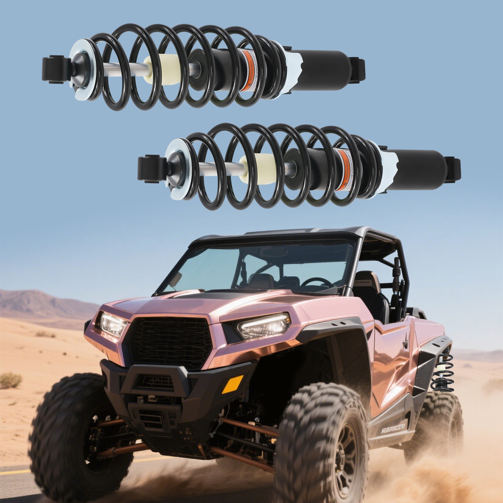 Rear Shocks Set For Polaris Sportsman 400 450 570 700 800 7043100