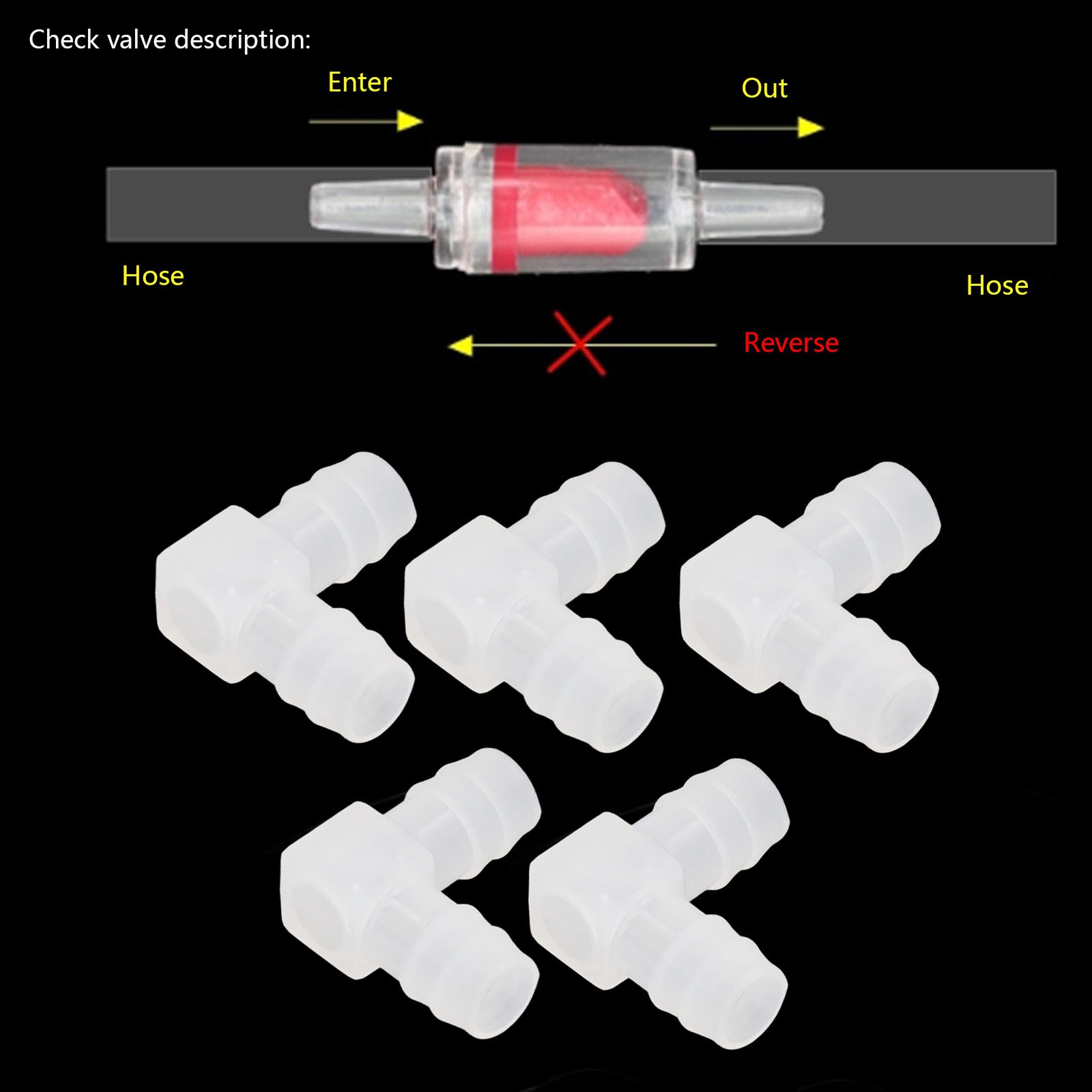 10Pcs Elbow Hose Joint Wear Resistant For Pharmaceutical Applications Popular
