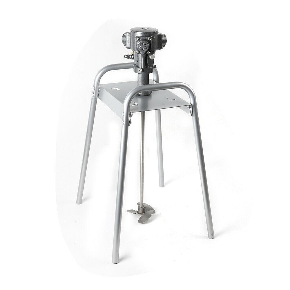 Pneumatic Paint Mixer Platform Type Stainless Steel Impeller Stirring Machine