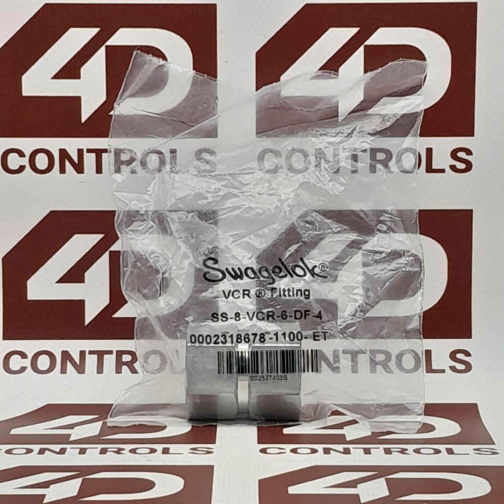 SS-8-VCR-6-DF-4 | Swagelok | 316 Stainless Steel , Sealed