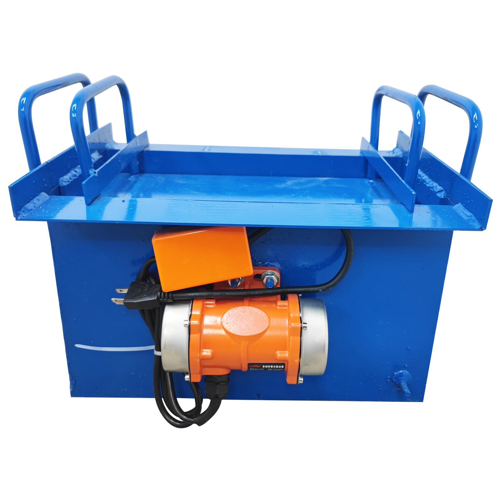 Manual Hollow Soil Block Brick Making Machine 45 times/min Paving Brick Die 110V