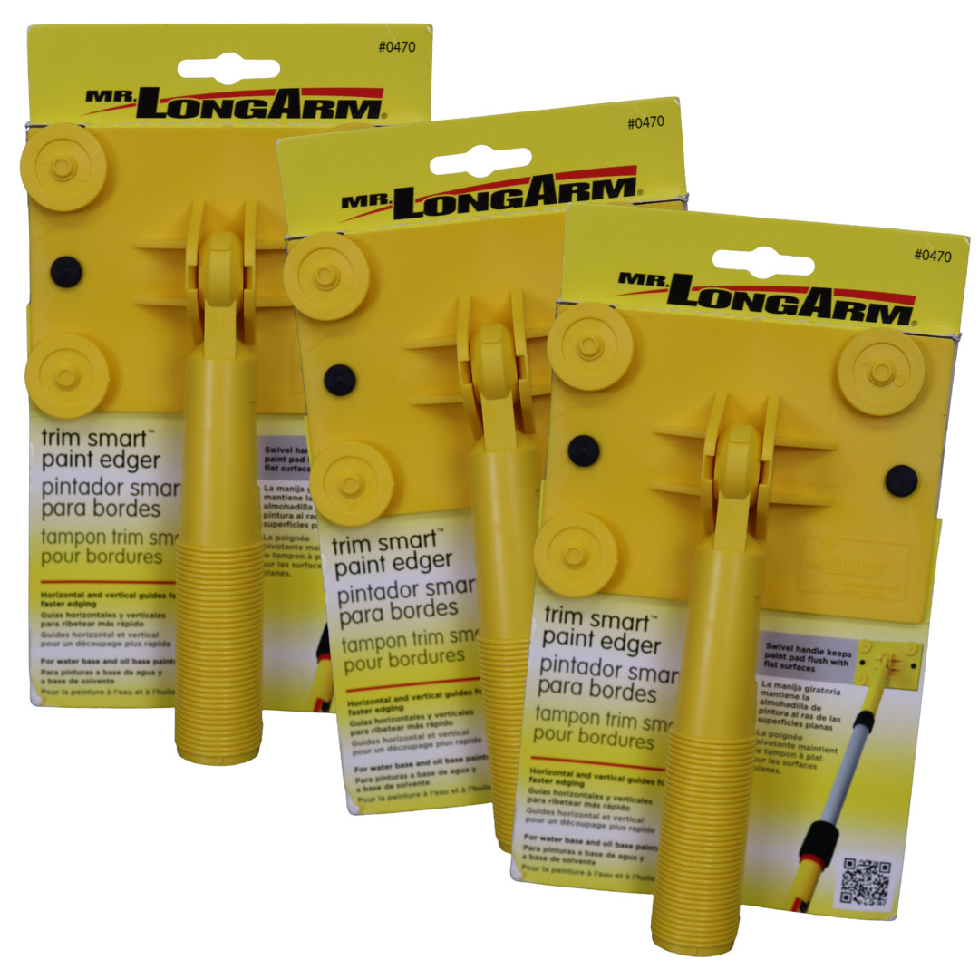 3 x new Mr. LongArm 0470 Trim Smart Paint Edger