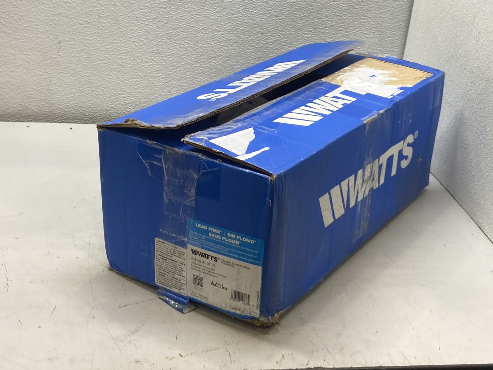 Watts 2″ LF007 Double Check Valve Backflow Preventer Lead Free LF007M1-QT