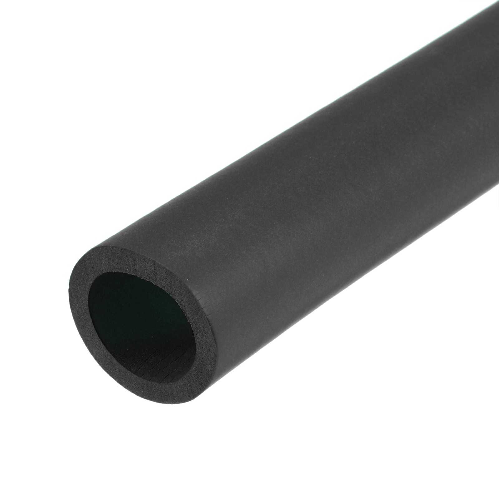 25mm(1″) ID 35mm OD Foam Tube 1m Length for Handle Grip Support Black