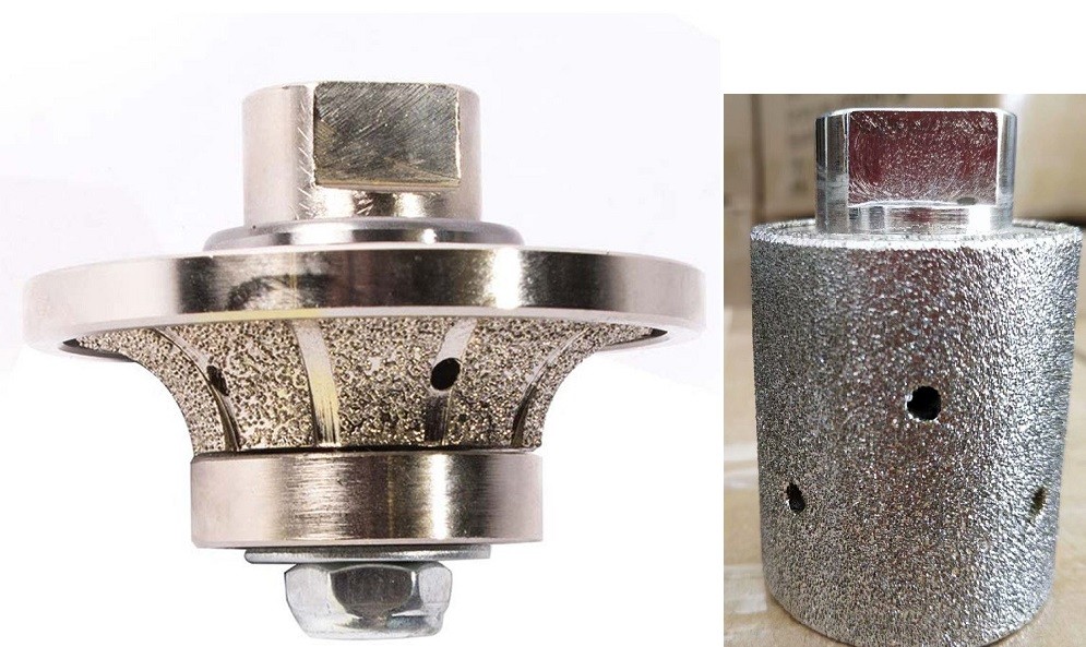 1 1/2″ Demi Bullnose B40 porfiler 3 1/2″ zero tolerance grinding drum granite