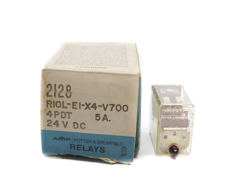 POTTER&BRUMFIELD R10L-E1X4-V700 24VDC 5A NSMP