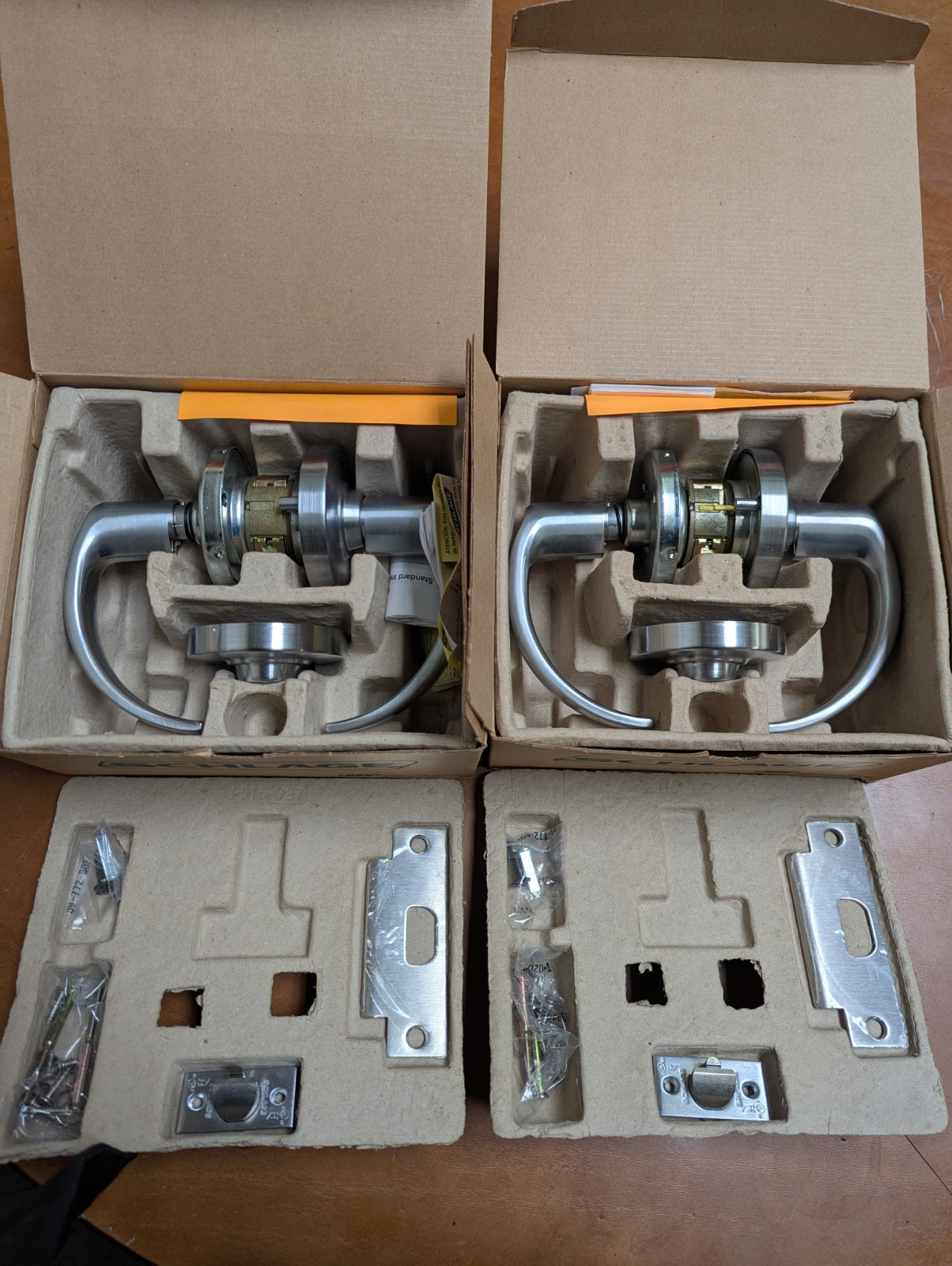 Schlage Entry ND53LD Spa 626 Lever Gr.1