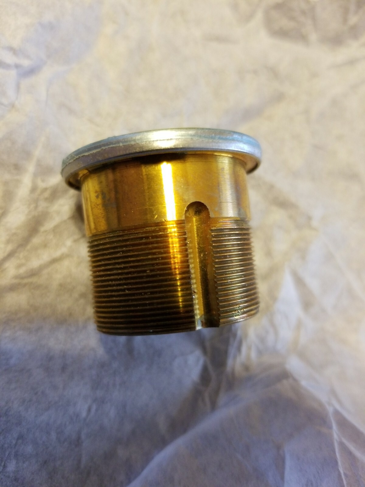 GMS M118D-26D 1-1/8″ Mortise Dummy Cylinder. Finish Satin Chrome