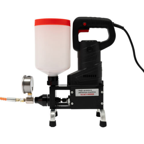 Electric Grouting Machine High Pressure Grouting Injection Pump 1100W 0-10000PSI