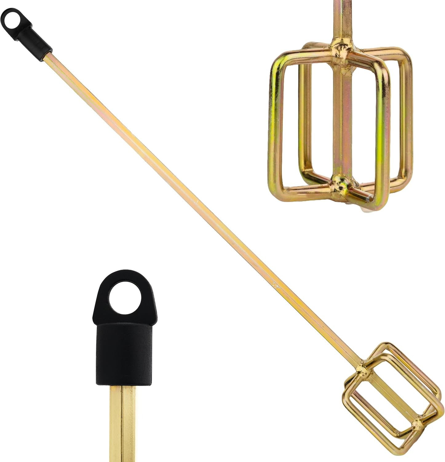 Paint Mixer for Drill, 1-5 Gallon Bucket, Paint Stirrer for Drill, Zinc Plated