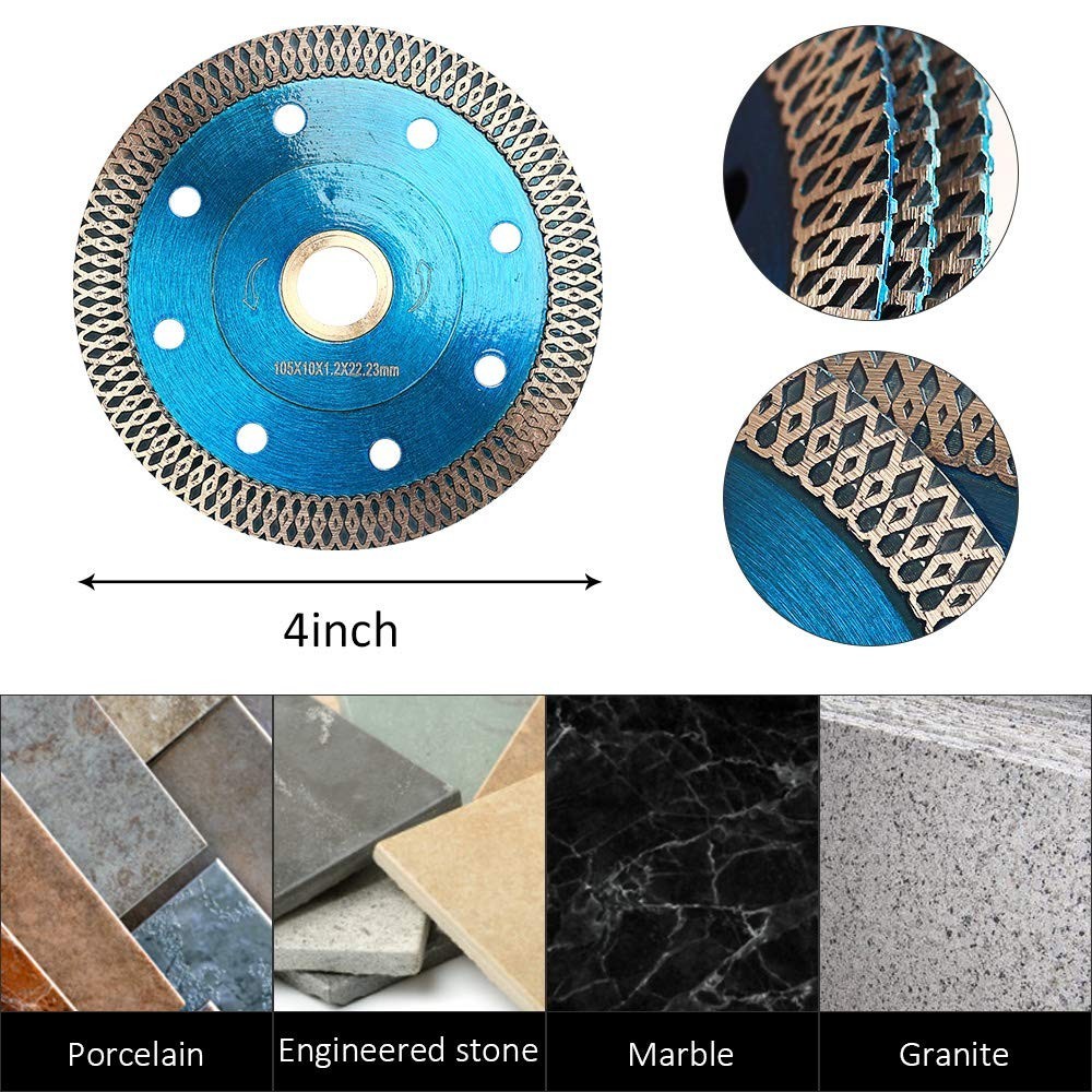 40pcs 4″ Wheel Diamond SUPER THIN Blade 950+ ft Long Life MARBLE Ceramic Tile