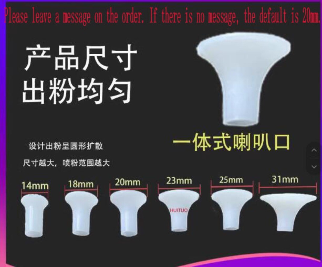 Electrode Holder Round Nozzle For Powder Coating Gun Spare Parts