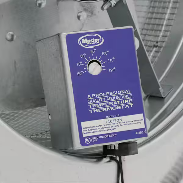1000 CFM Mill Power Roof Mount Attic Fan