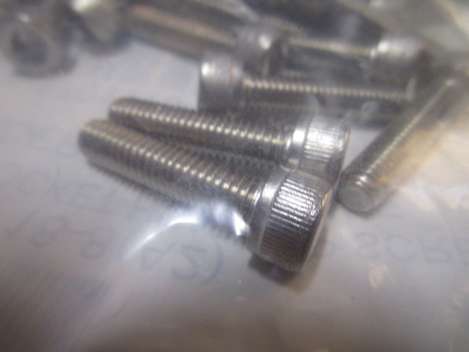 M6-1.0 x 25mm L 5mm Hex A2-70 Plain Stainless Steel Socket Head Cap Screw QTY 25