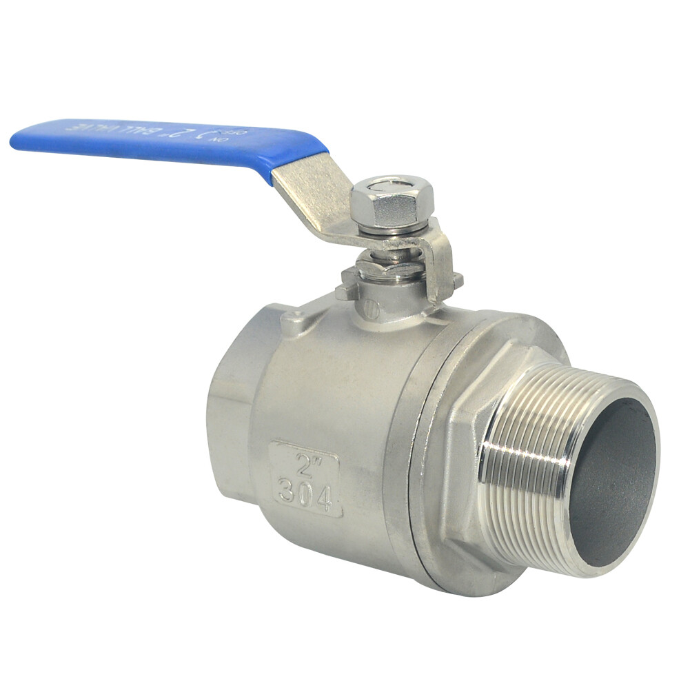 US STOCK 1/2″ 1″ 2″ inch NPT threaded MALE x Female Full Port Ball Valve SS 304