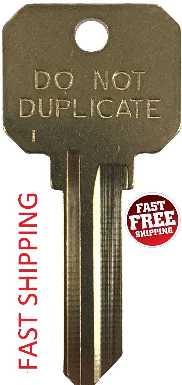 KWIKSET KW1 DND DO NOT DUPLICATE 5-PIN Key Blanks – 50 Keys