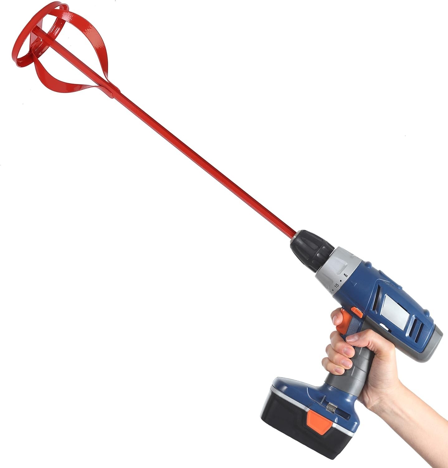 Bates- Paint Mixer, 1 to 3 Gallon Buckets, Mud Mixer Drill Attachment | Stirr…