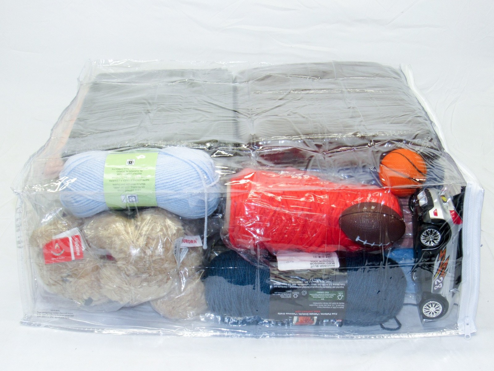 5-Pack X-Large (20″ x 23″ x 8″) Heavy Duty Vinyl Zippered Storage Bags (Clear…