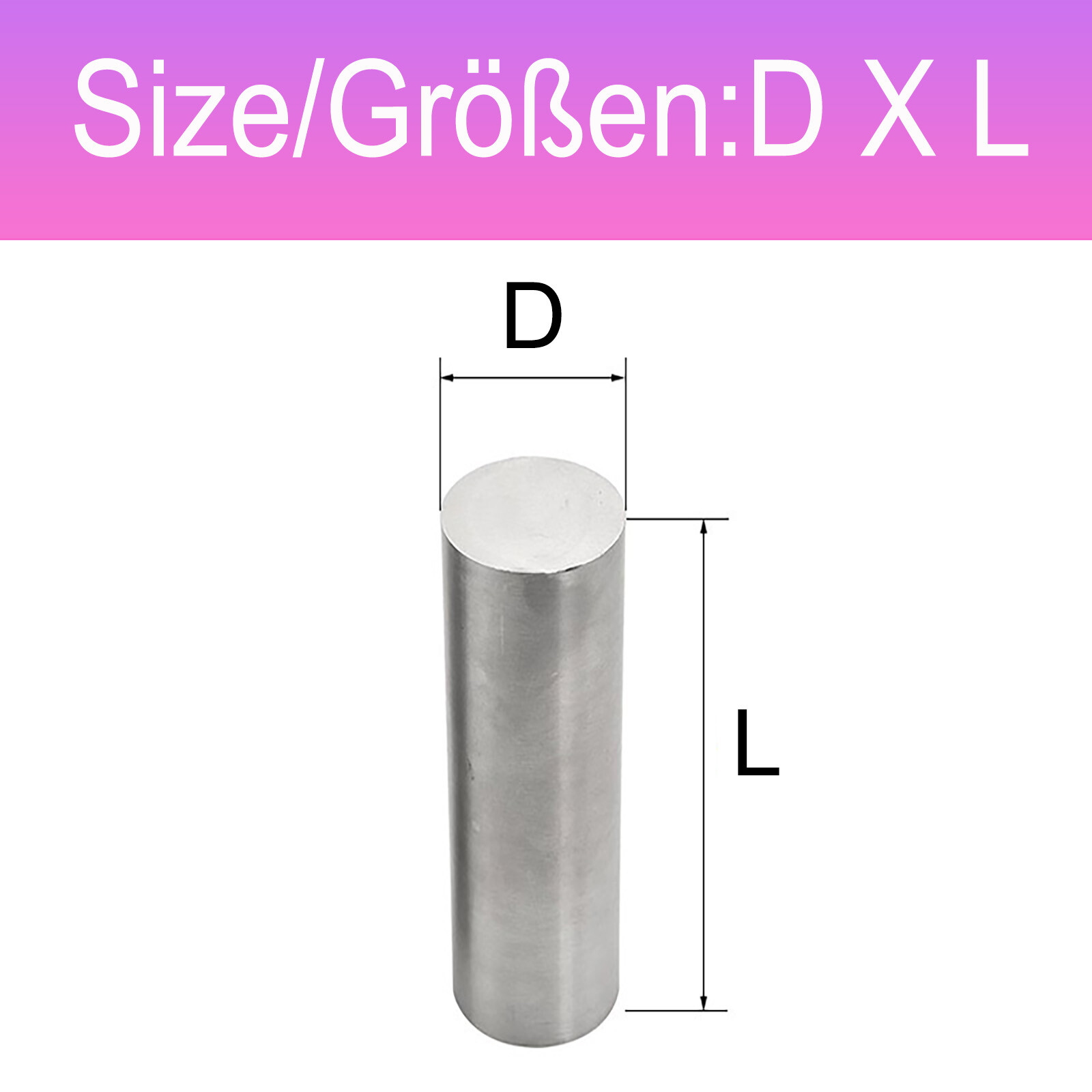 304 A2 Stainless Steel Round Bar Rod 3mm 4mm 5mm 6mm 8mm 10mm To 50mm 1/4″ – 2″