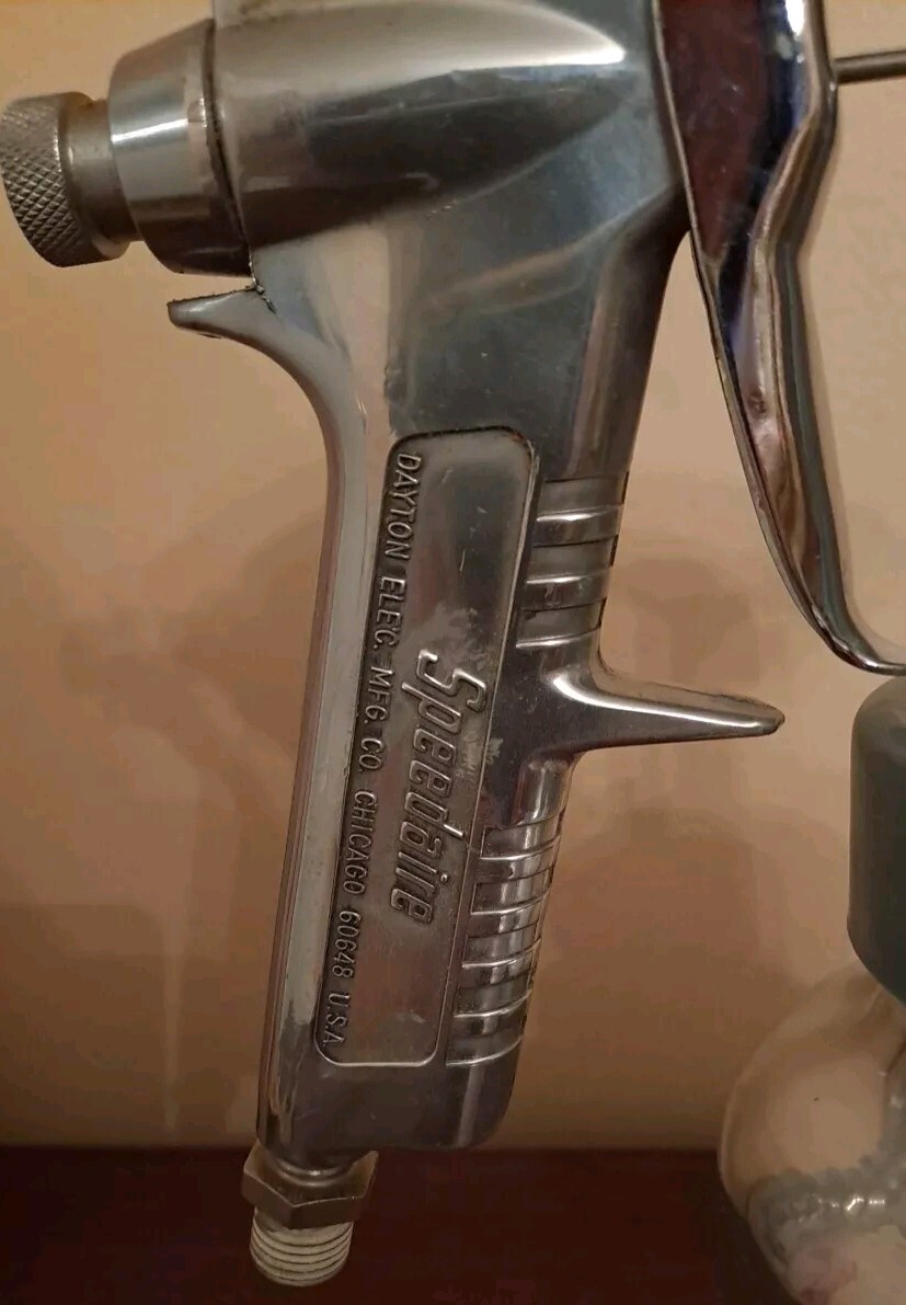 Vintage SPEEDAIRE 2Z363 Spray Gun Non Bleeder Type | 25-50 psi