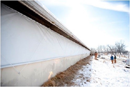 500sqft 4′ x 125′ Super R Plus Solid White Attic Deck Roof AG Vapor Barrier
