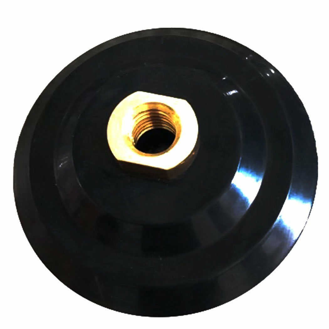 5″ Hook & Loop Backing Pad Aluminium Rubber Plastic Backer for grinder polisher