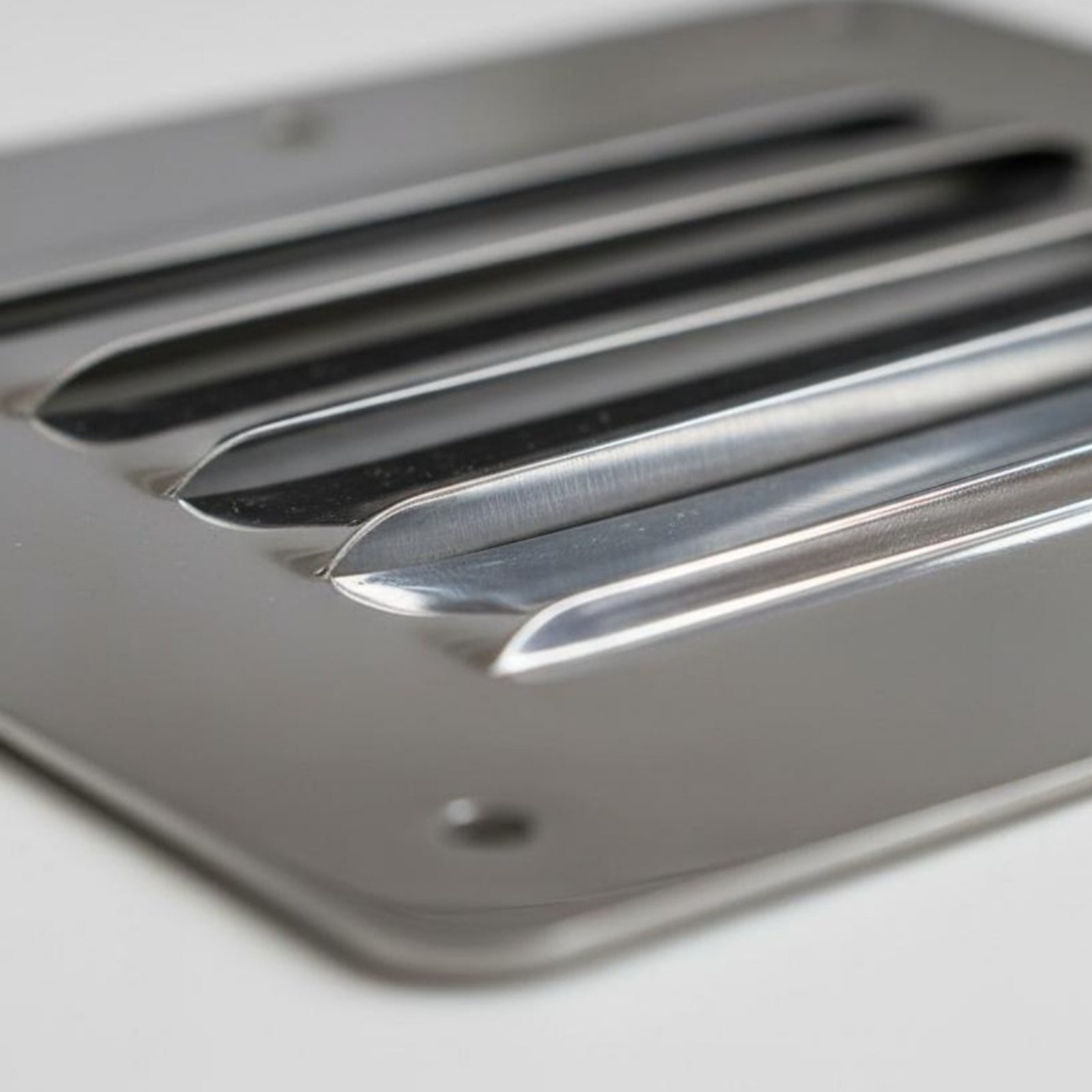 Stainless Steel Louvered Vent Resistant RV Louvered Vent Cover Rust-Resistant