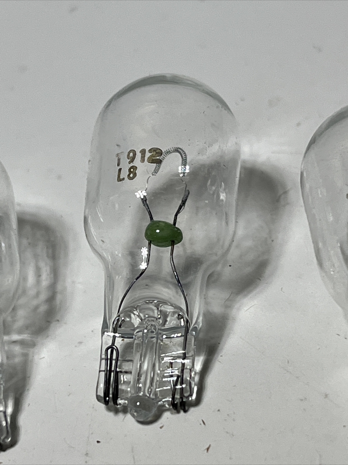 5 PACK #912 Lamp Auto Bulb Automotive Lightbulb, 12V, T-5.