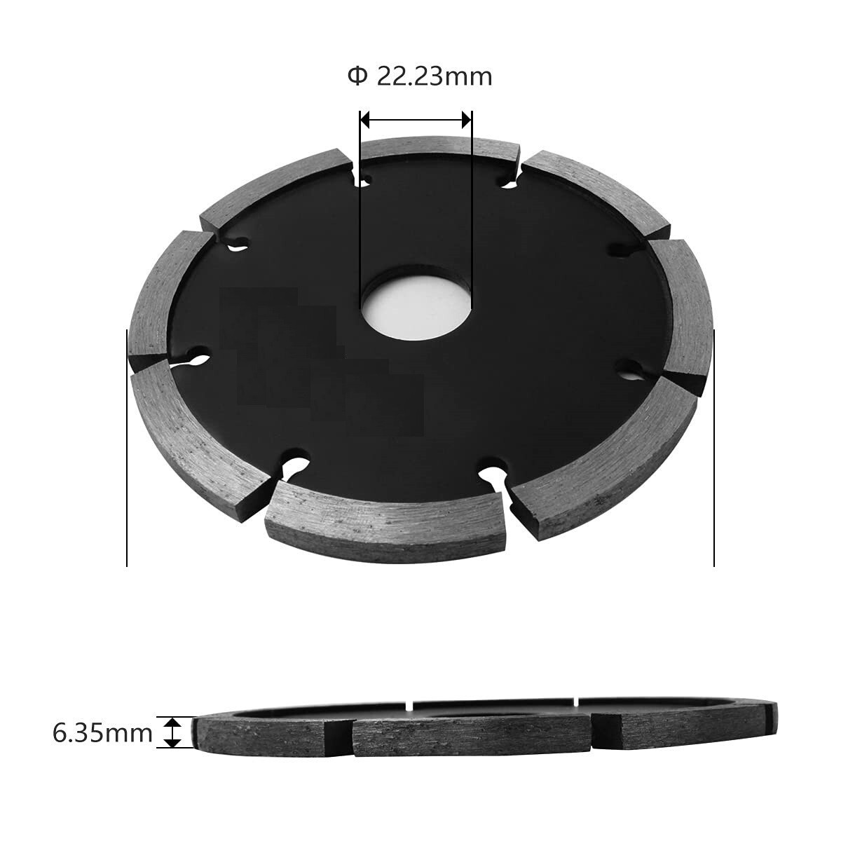 7″ x .250” Tuck Point Diamond Blade 5 PACK Mortar Joints Removal stone concrete
