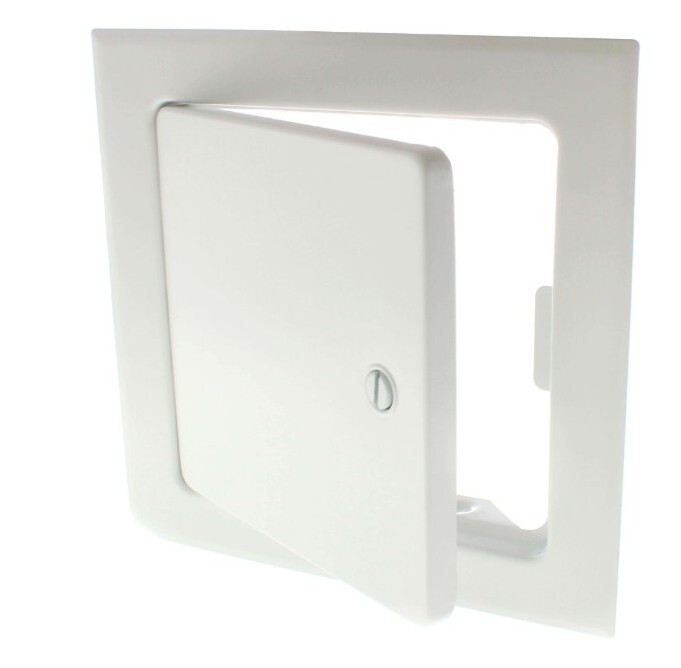 Acudor UF 5000 12×12″ Universal Access Steel Door Panel SCPC White metal primer