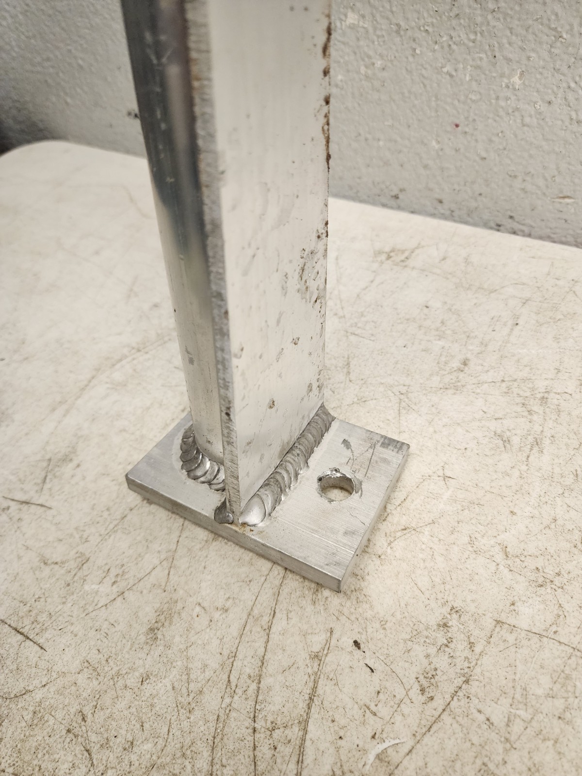 (2) Cotterman Aluminum Bolt-On Railings 42″ H x 24″ L