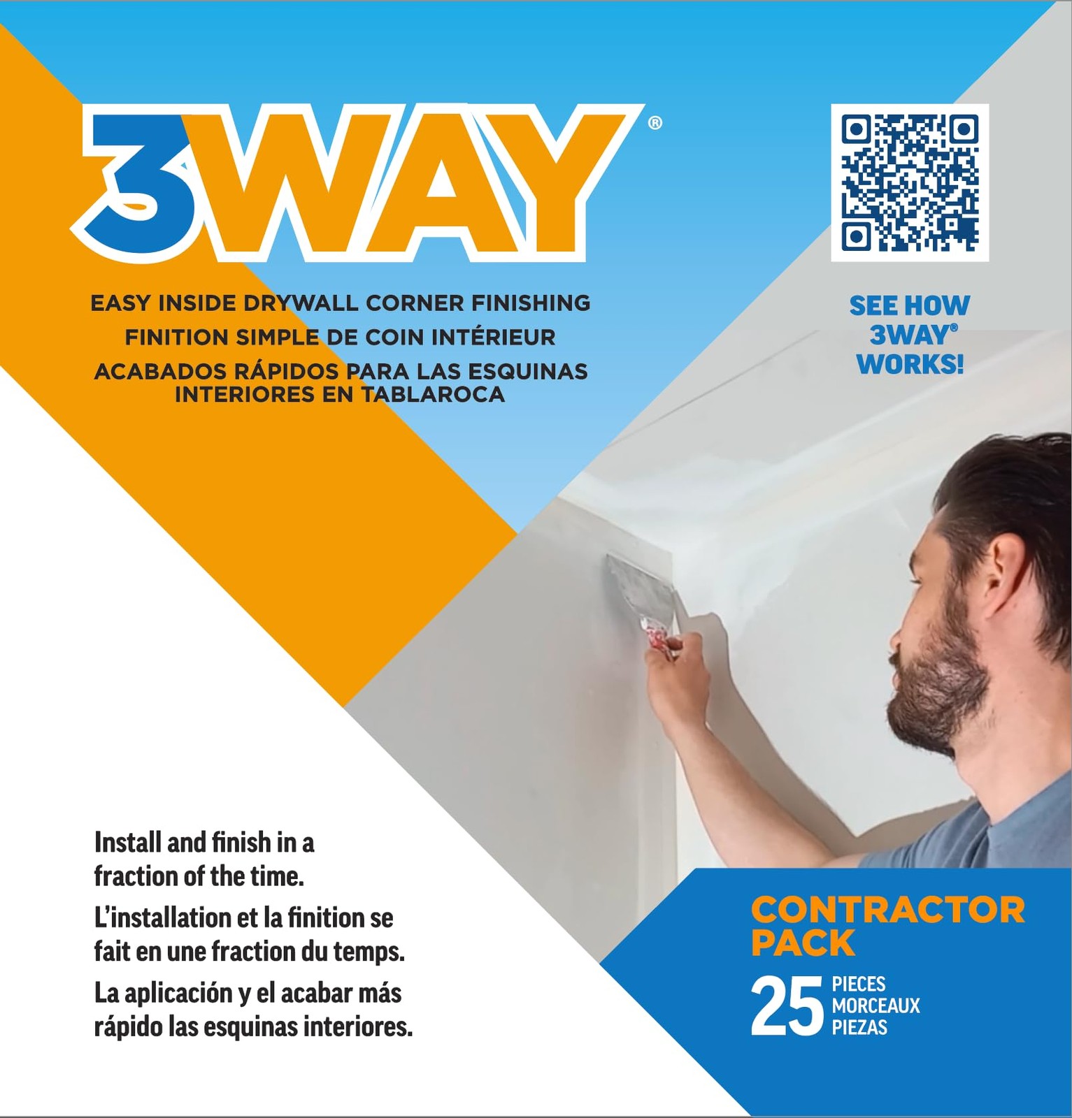 Inside Drywall Corner (25 Pack)