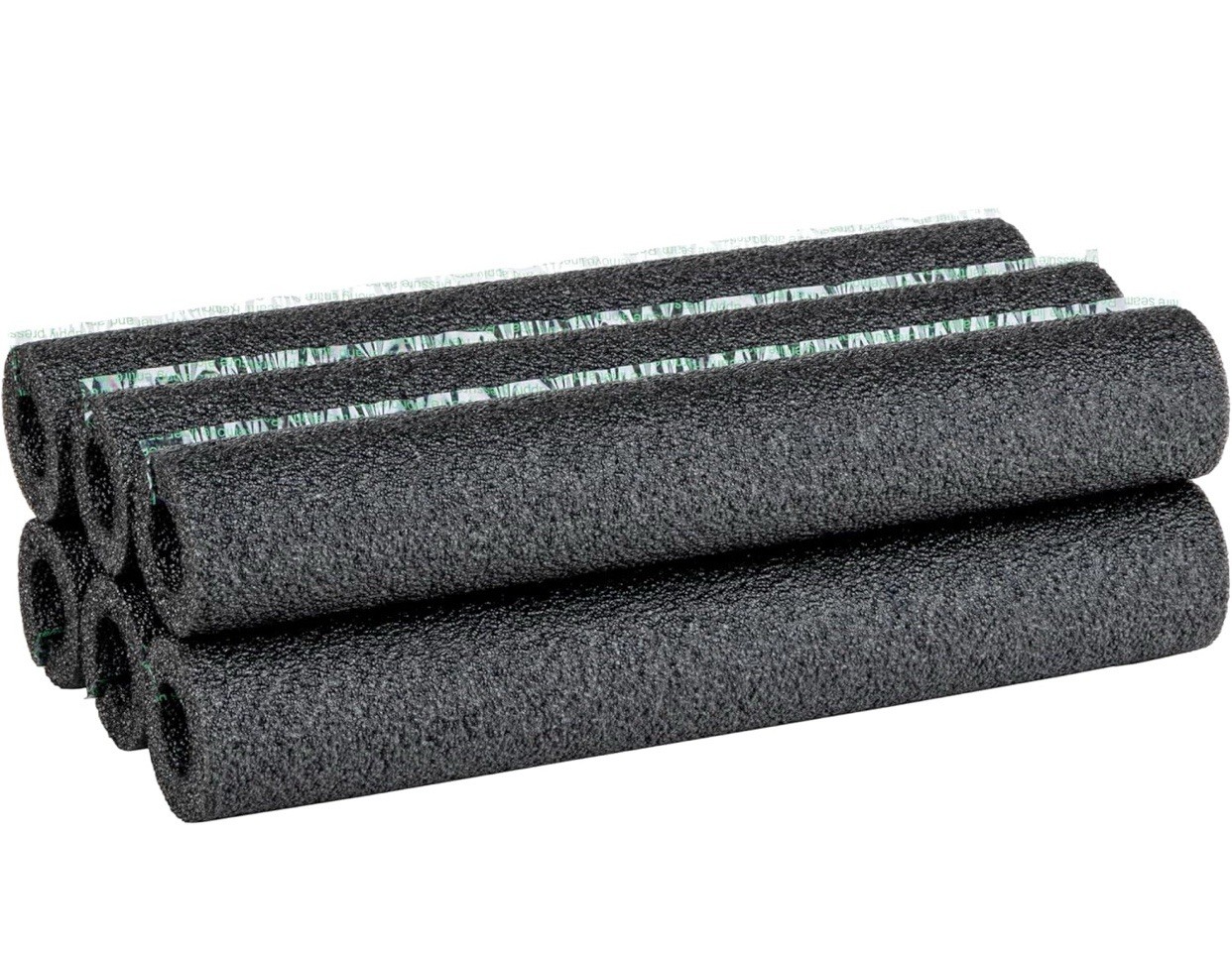 Duck Brand Foam Pipe Covers, Pipe Insulation Foam Tubes For 3/4” Pipes