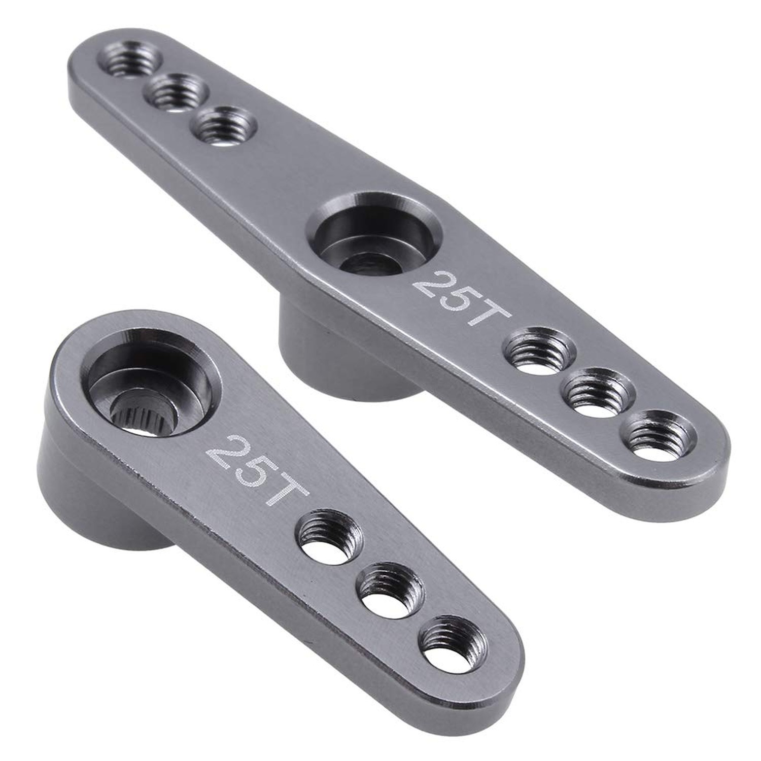 2-Pack Metal 25T Servo Horn Steering Arms M3 Thread for Futaba Savox Power HD…