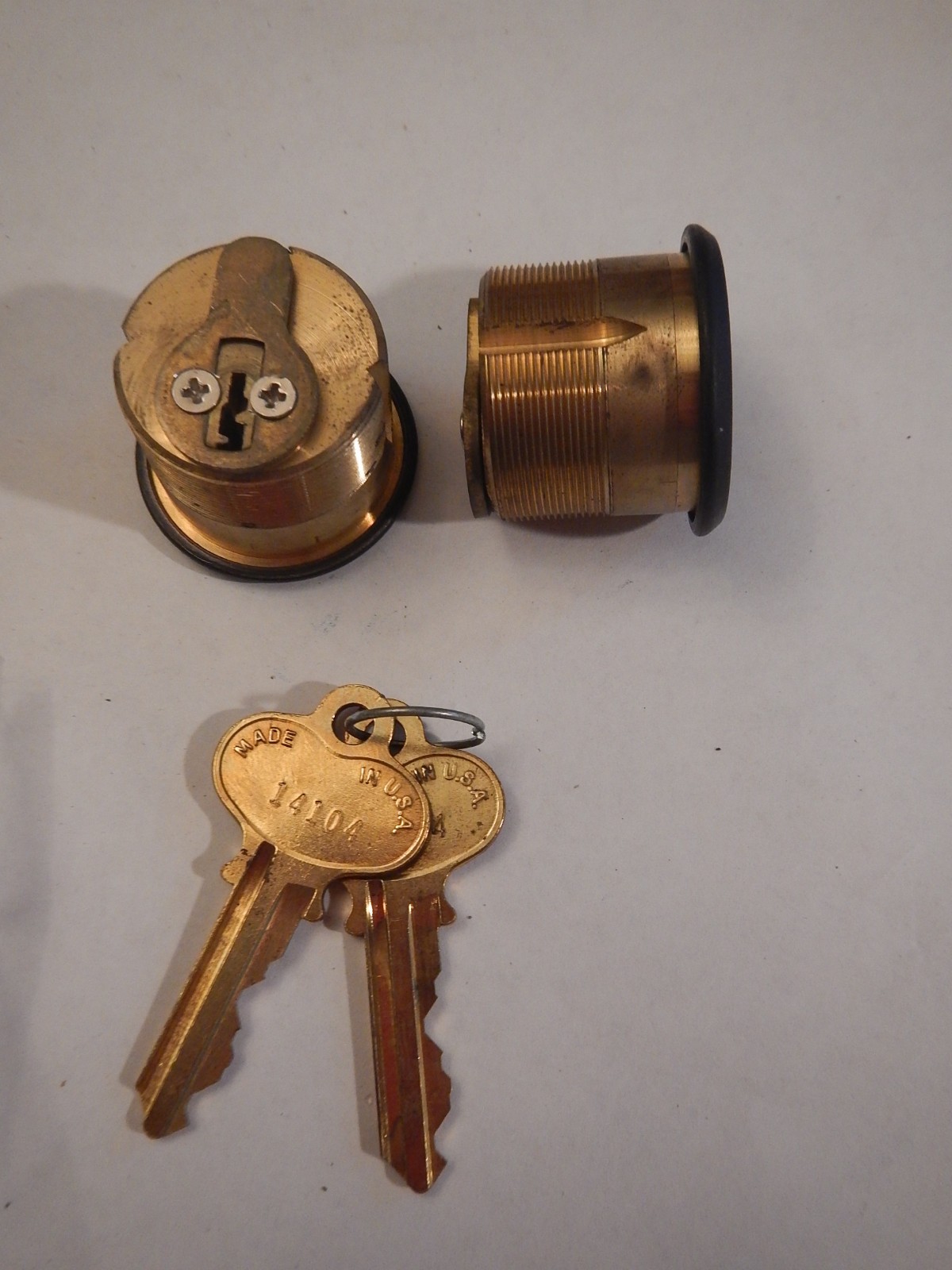 Baldwin 8555-190 Double Cylinder 2.5” Backset Mortise Black Dead lock Bolt New