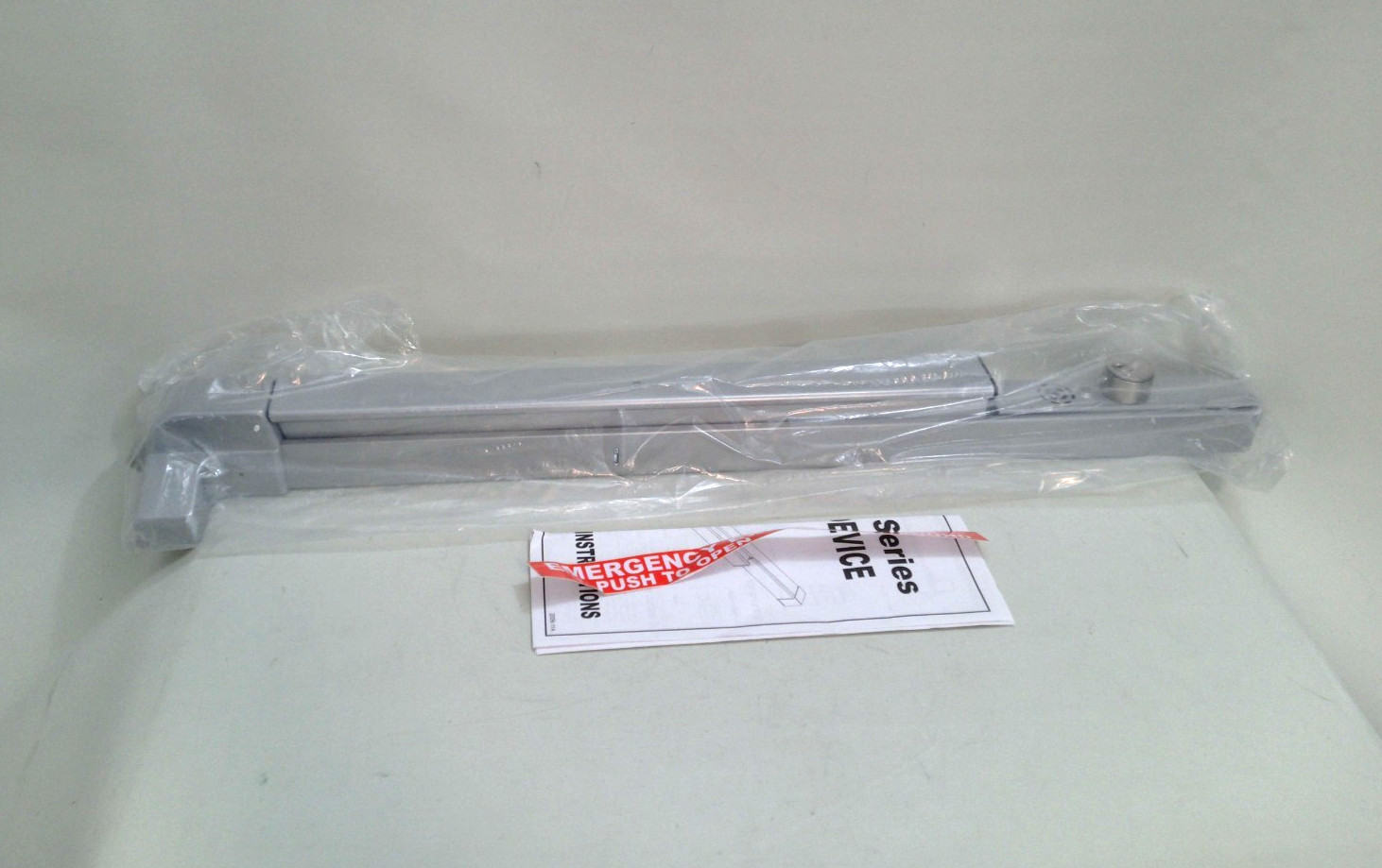 Dynasty Hardware Alarmed Panic Exit Device Push Bar Sprayed Aluminum #R015