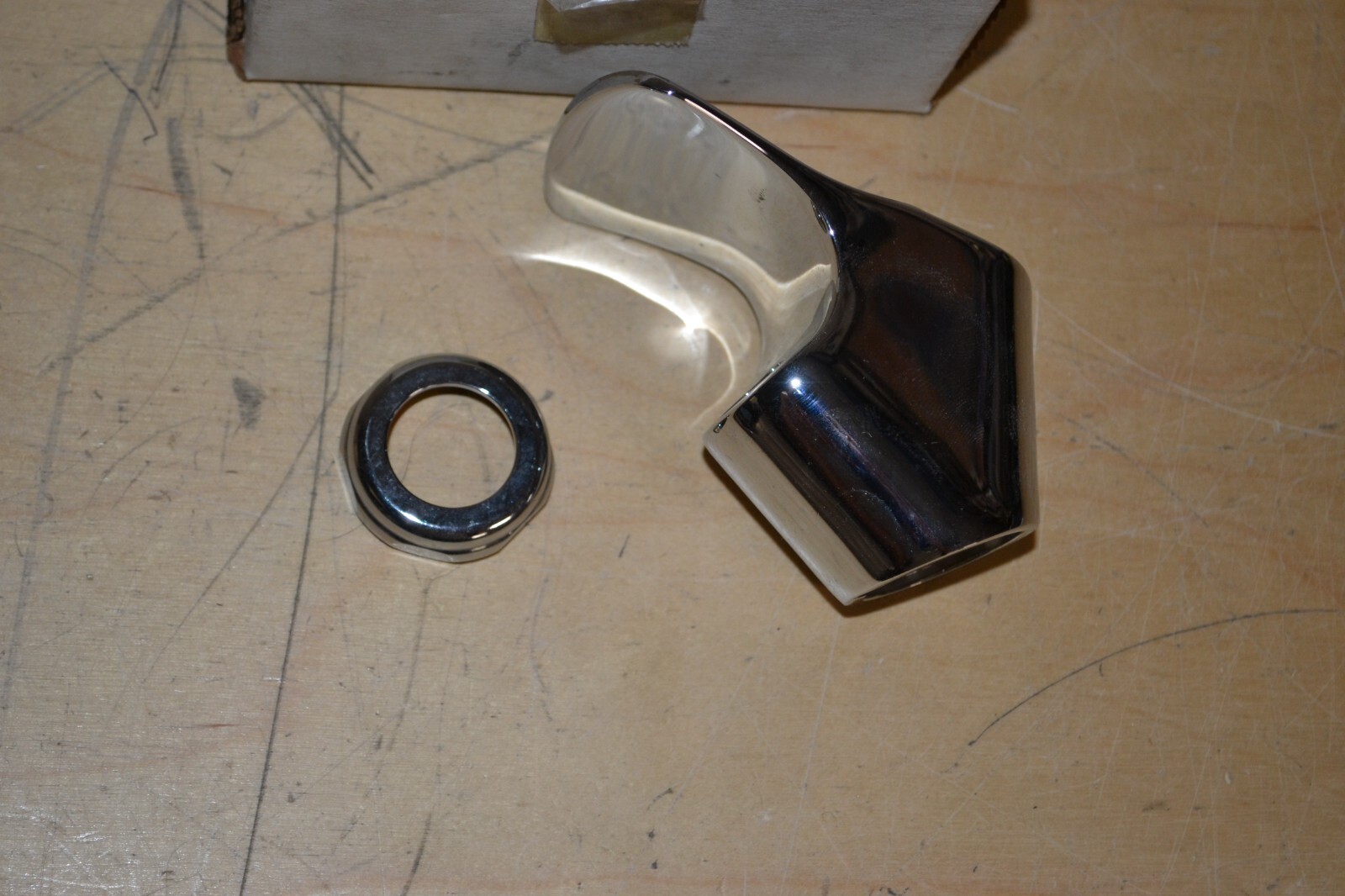 ELKAY A54881 ~ PUSHBUTTON WATER FOUNTAIN FAUCET COVER, BUBBLER BODY CHROME ~ P
