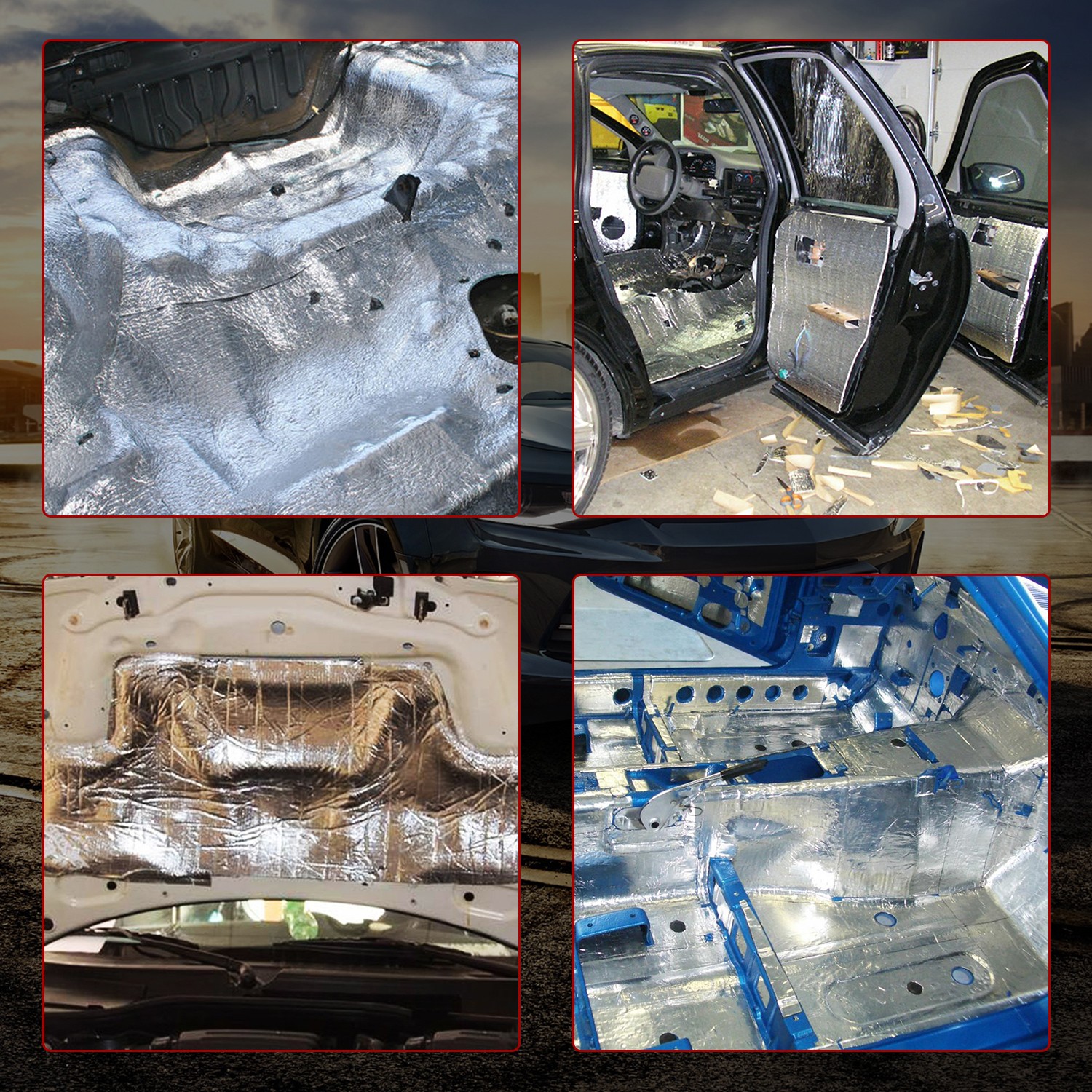 Reflective Insulation Foam 3 Pack Sigle Side Aluminum Foil Bubble Shield 5mm