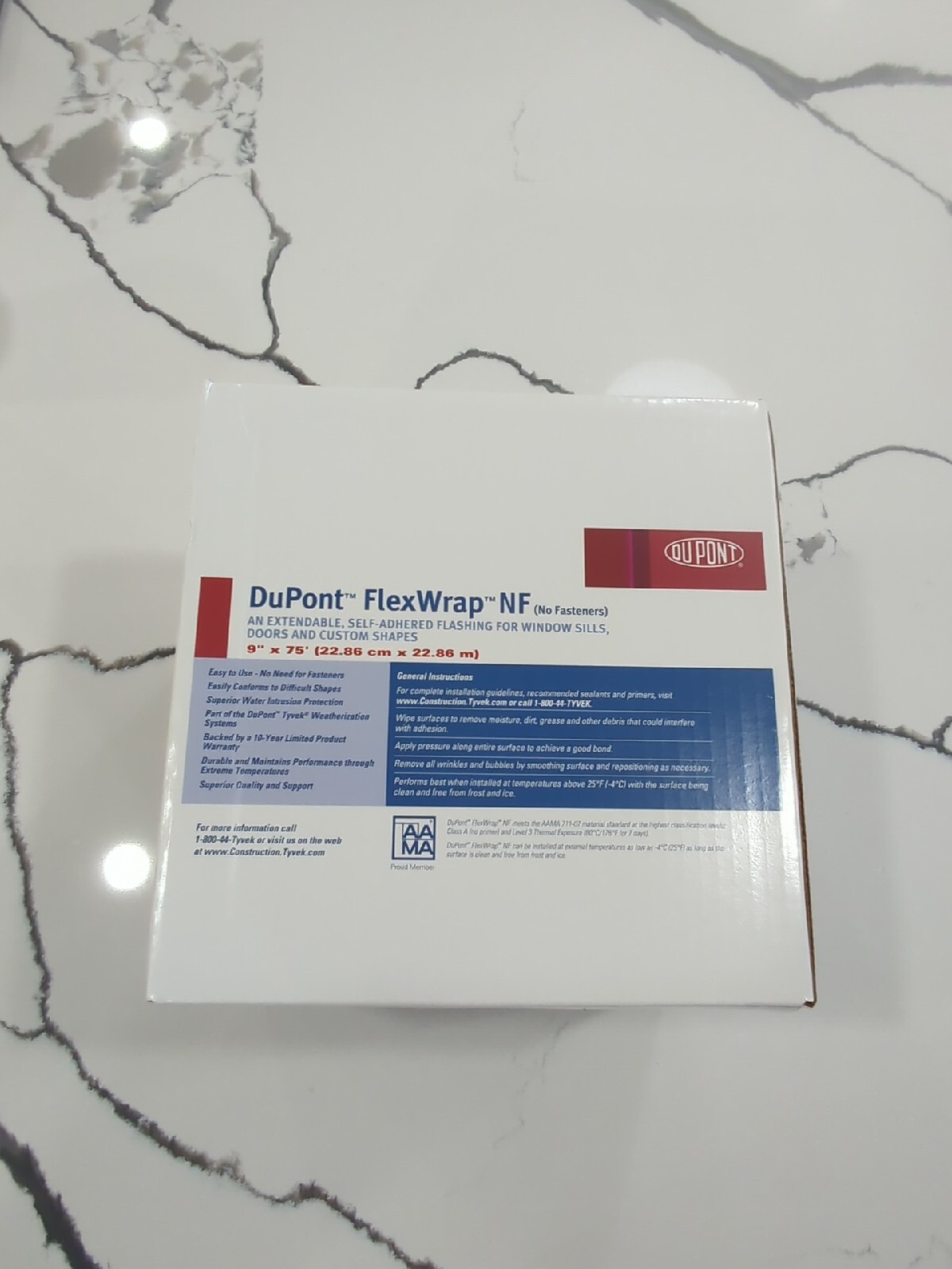 Dupont Flexwrap 9 In. x 75 Ft. Flashing Tape